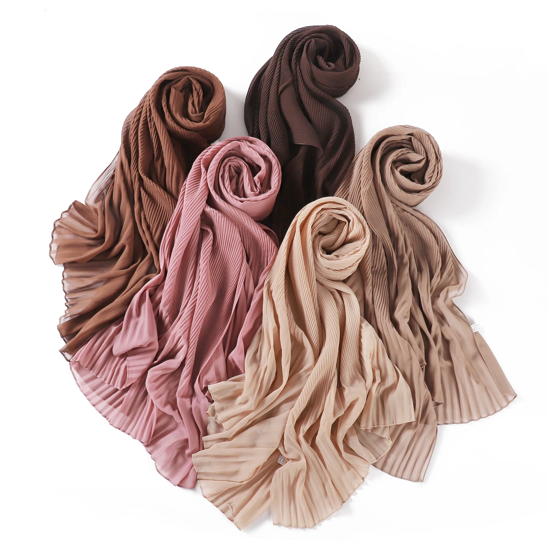 Solid Color Crinkled Chiffon Ruffled Long Scarf, Breathable Pleated Head Wrap Shawl for Women Commute
Solid Color Crinkled Chiffon Ruffled Long Scarf, Breathable Pleated Head Wrap Shawl for Women Commute