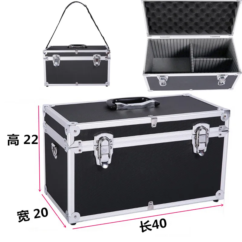 Portable Aluminum Toolbox Equipment Case Instrument Instrument Box Camera Box Household Hardware Tool Box
Portable Aluminum Toolbox Equipment Case Instrument Instrument Box Camera Box Household Hardware Tool Box