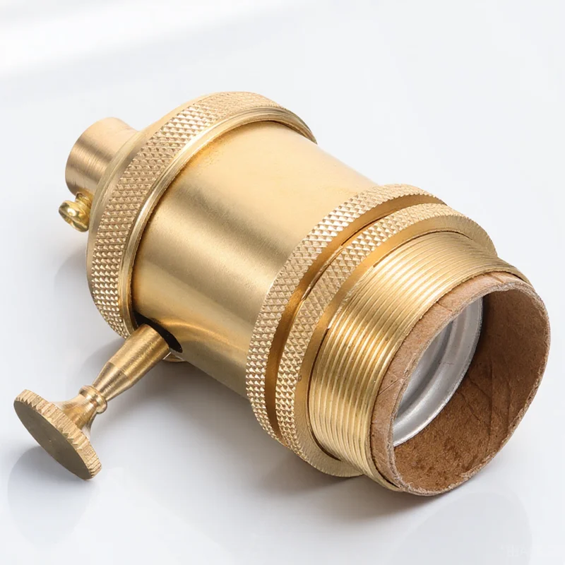 1pcs Vintage Lamp Holder Metal Light Bulb Screw-In With Knob Retro Light Socket For E26 E27 Industrial Style Lamp Accessories
1pcs Vintage Lamp Holder Metal Light Bulb Screw-In With Knob Retro Light Socket For E26 E27 Industrial Style Lamp Accessories