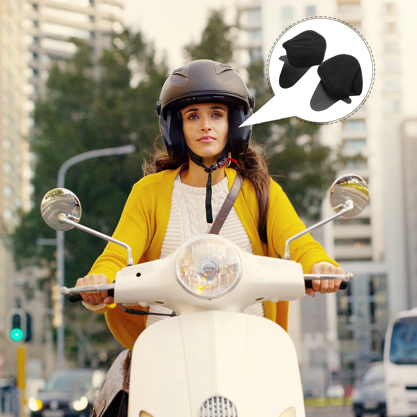 2 Pcs Motorcycle Accessories Ear Muffs Cover Full Coverage Protection Half Pads Cloth Wind
2 Pcs Motorcycle Accessories Ear Muffs Cover Full Coverage Protection Half Pads Cloth Wind