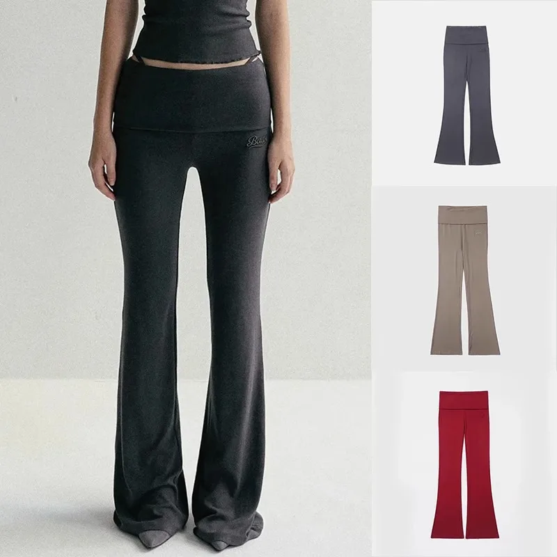 2025 Badblood 1:1 Spice Girls Folding Pants Women's Casual Pants Vintage Yoga Pants Embroidered Slim Sexy Flared
2025 Badblood 1:1 Spice Girls Folding Pants Women's Casual Pants Vintage Yoga Pants Embroidered Slim Sexy Flared