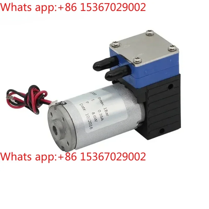 ceramic corrosion resistant micro diaphragm small ink code printing waste liquid sampling pump