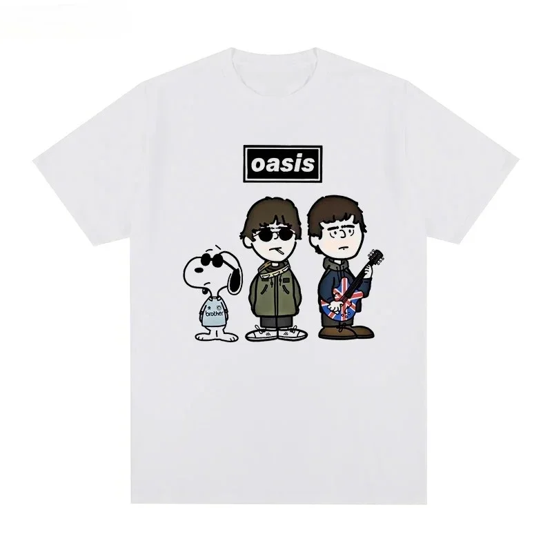 Футболка с короткими рукавами Oasis Snoopy 2022, ретро, европейский и американский панк-рок, молодежный мультяшный комикс, мужской и женский модный топ Y2K
Футболка с короткими рукавами Oasis Snoopy 2022, ретро, европейский и американский панк-рок, молодежный мультяшный комикс, мужской и женский модный топ Y2K