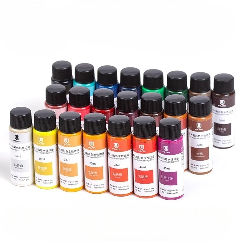 30ml/bottle Leather Edge Oil Pigment Handmade DIY Vegetable Tanning Leather Edge Banding Repair Colored Water-based Edge Oil
30ml/bottle Leather Edge Oil Pigment Handmade DIY Vegetable Tanning Leather Edge Banding Repair Colored Water-based Edge Oil