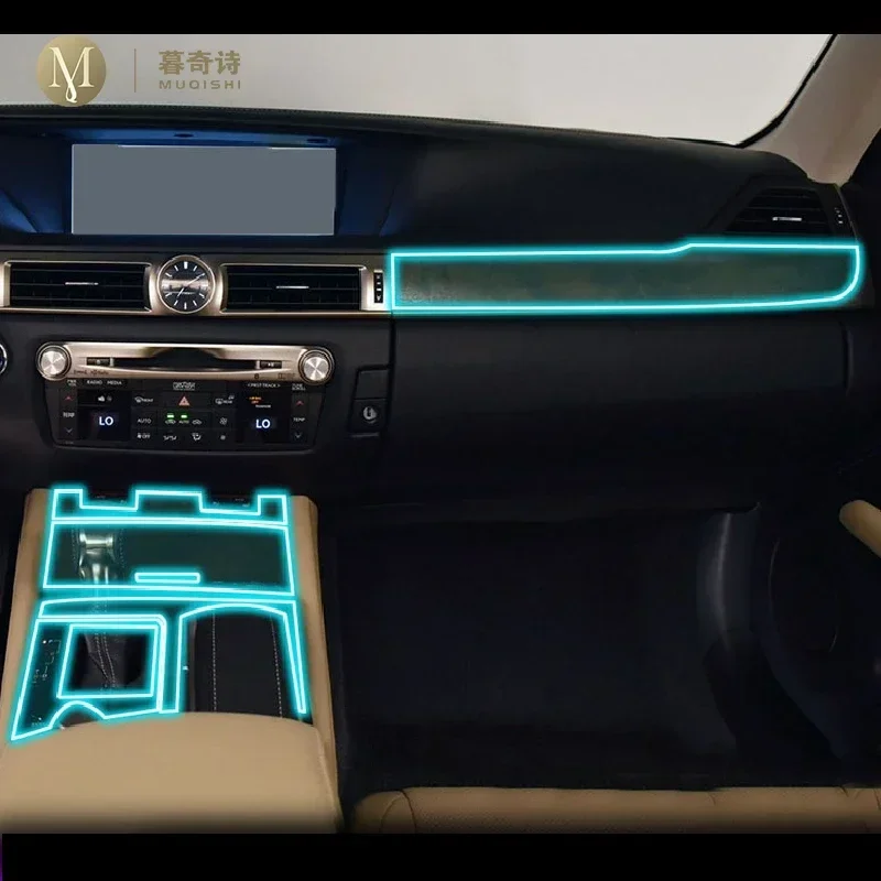 For Lexus ES 2016-2017 Car Interior Center console Transparent/Matte TPU Protective film PPF Anti-scratch Repair film refit
For Lexus ES 2016-2017 Car Interior Center console Transparent/Matte TPU Protective film PPF Anti-scratch Repair film refit