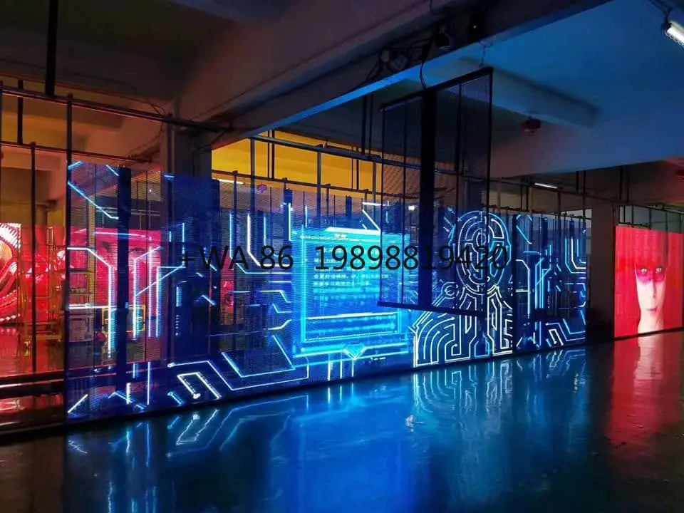 P3.91 P7.82 Indoor Outdoor Transparent LED Film Display for Glass Window Advertising
P3.91 P7.82 Indoor Outdoor Transparent LED Film Display for Glass Window Advertising