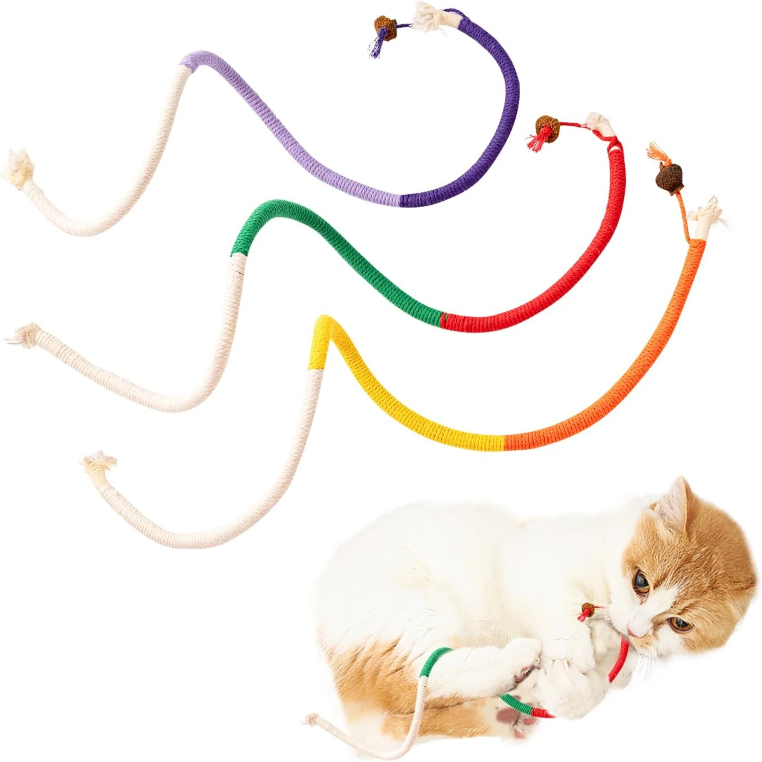 Premium Engaging Cat Toys: High-Quality, Natural Catnip and Silvervine Toys for Active and Health-Conscious Pets - Stimulating P
Premium Engaging Cat Toys: High-Quality, Natural Catnip and Silvervine Toys for Active and Health-Conscious Pets - Stimulating P
