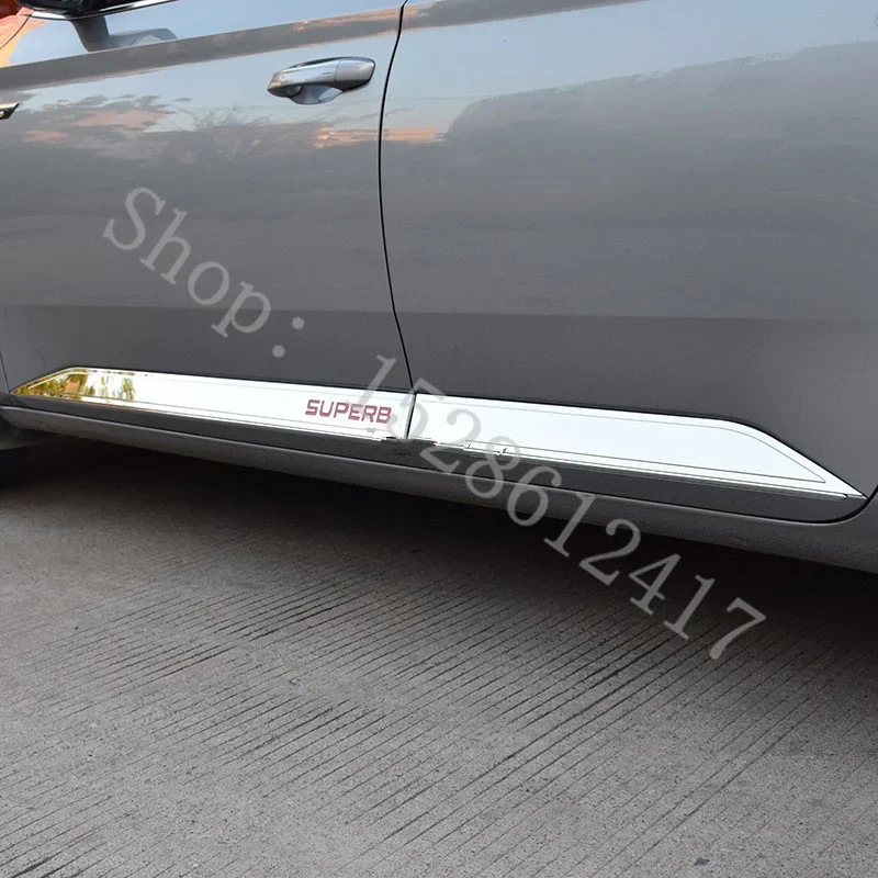 For Skoda Superb 2016-2022 2023 Car Door Body Side Molding Trim Cover Protector Strip Scuff Guard Car Accessory
For Skoda Superb 2016-2022 2023 Car Door Body Side Molding Trim Cover Protector Strip Scuff Guard Car Accessory