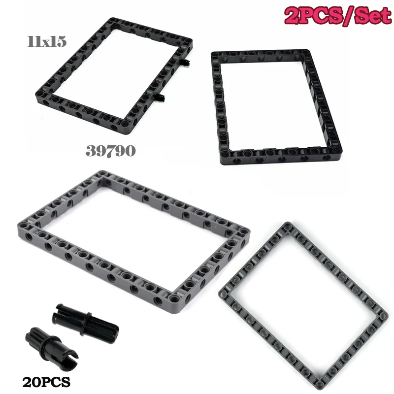 MOC 11x15 Technology Building Blocks Parts With Hole Arm Ring Connector Beam Frame Square 39790 Toys Thick Bricks Accessories
MOC 11x15 Technology Building Blocks Parts With Hole Arm Ring Connector Beam Frame Square 39790 Toys Thick Bricks Accessories