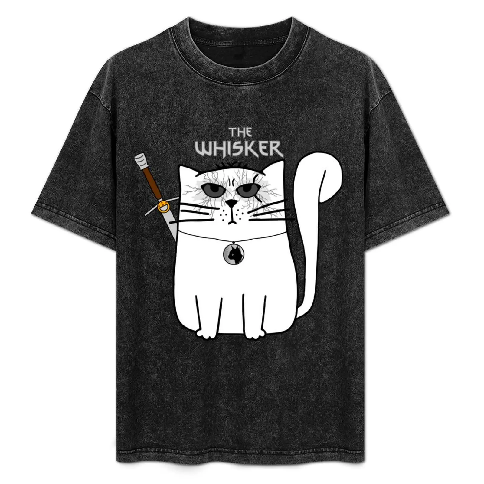 The Whisker Witcher T-Shirt graphics T-shirts oversize valentines boutique clothes oversize t-shirts man mens plain t shirts
The Whisker Witcher T-Shirt graphics T-shirts oversize valentines boutique clothes oversize t-shirts man mens plain t shirts