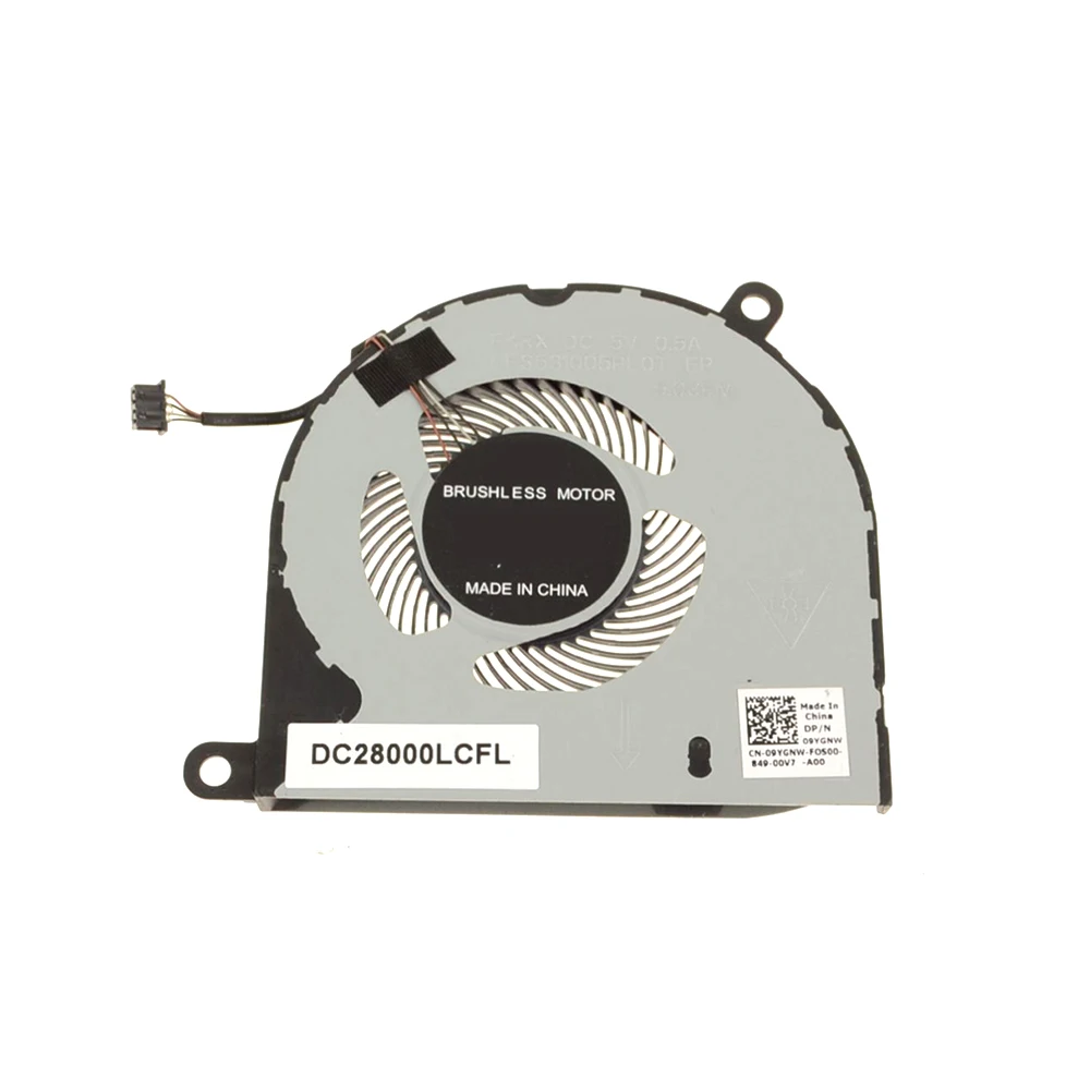 Laptop CPU Fan For DELL For Latitude 5491 09YGNW 9YGNW EG50060S1-C321-S9A DC28000LCSL DC5V 0.36A
Laptop CPU Fan For DELL For Latitude 5491 09YGNW 9YGNW EG50060S1-C321-S9A DC28000LCSL DC5V 0.36A