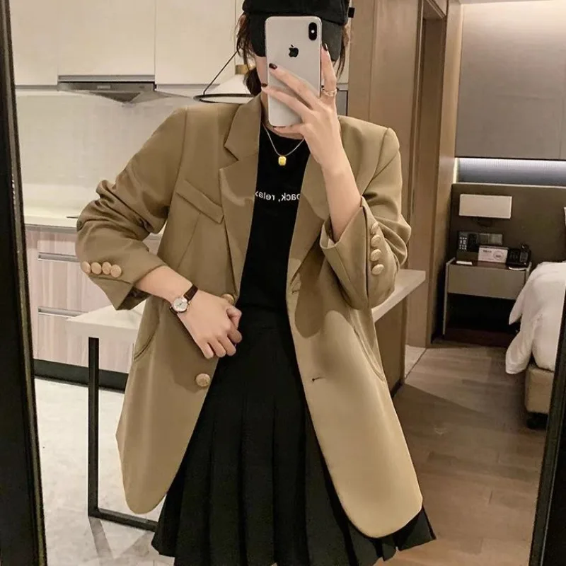 Пальто Блейзер Куртка Женская одежда Европейская и американская весна и осень Новая мода, отдых и западный стиль 
Пальто Блейзер Куртка Женская одежда Европейская и американская весна и осень Новая мода, отдых и западный стиль