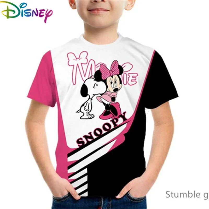 Disney Mickey Minnie Kids T-Shirt 2026 Summer Cute Graphic Girls Clothes Trendy Casual Short Sleeve
Disney Mickey Minnie Kids T-Shirt 2026 Summer Cute Graphic Girls Clothes Trendy Casual Short Sleeve
