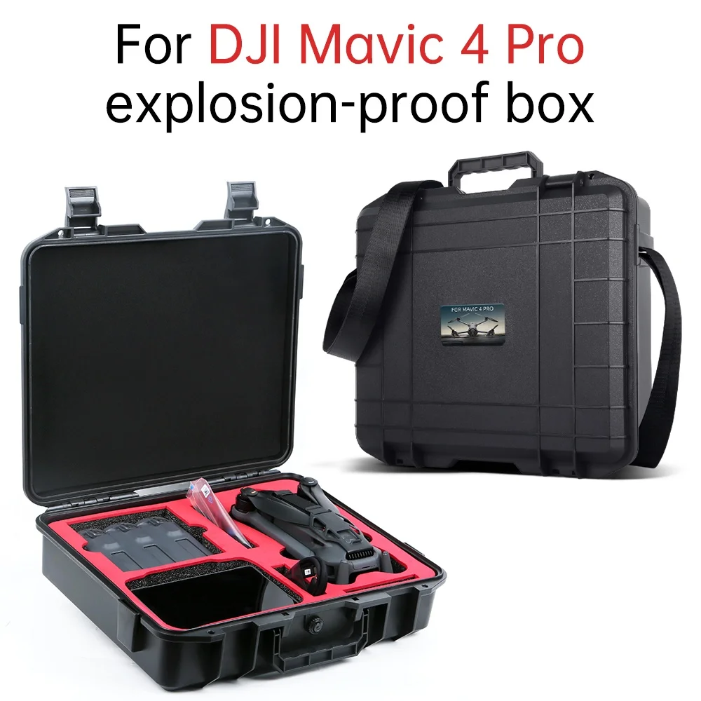 For DJI Mavic 4Pro Safety Case Waterproof Storage Protective Carrying Case
For DJI Mavic 4Pro Safety Case Waterproof Storage Protective Carrying Case