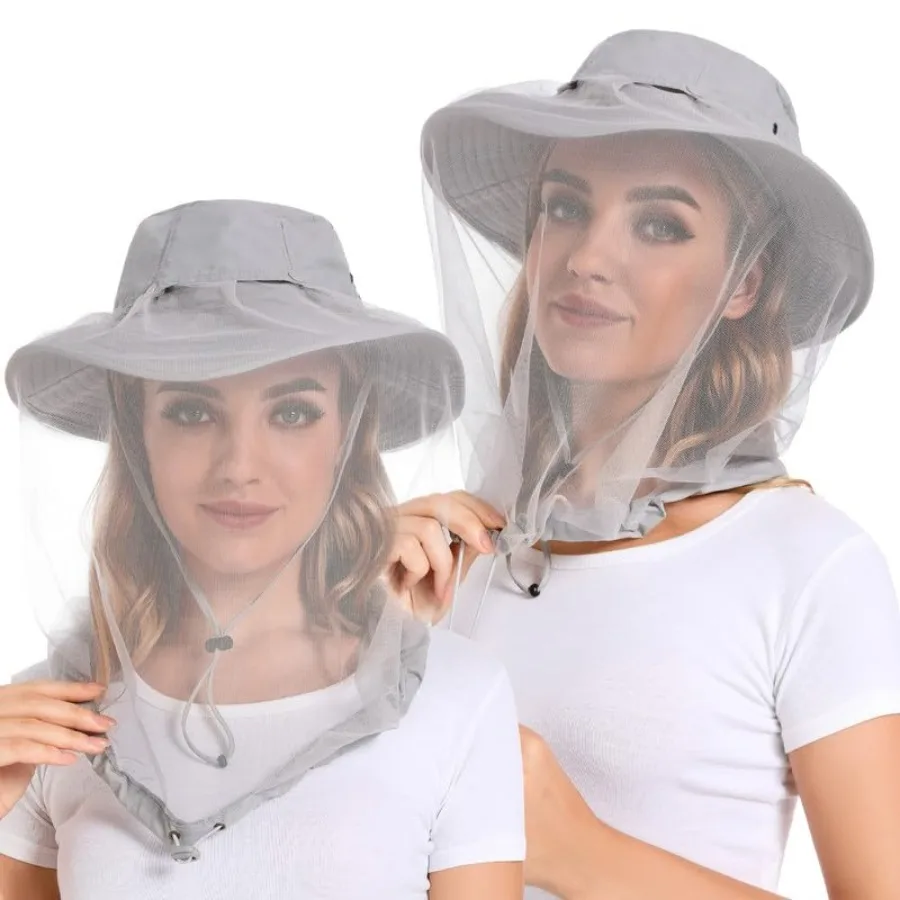Mosquito Head Net Hat - Bug Cap UPF 50+ Sun Protection with Hidden Netting for Beekeeping Hiking Women
Mosquito Head Net Hat - Bug Cap UPF 50+ Sun Protection with Hidden Netting for Beekeeping Hiking Women
