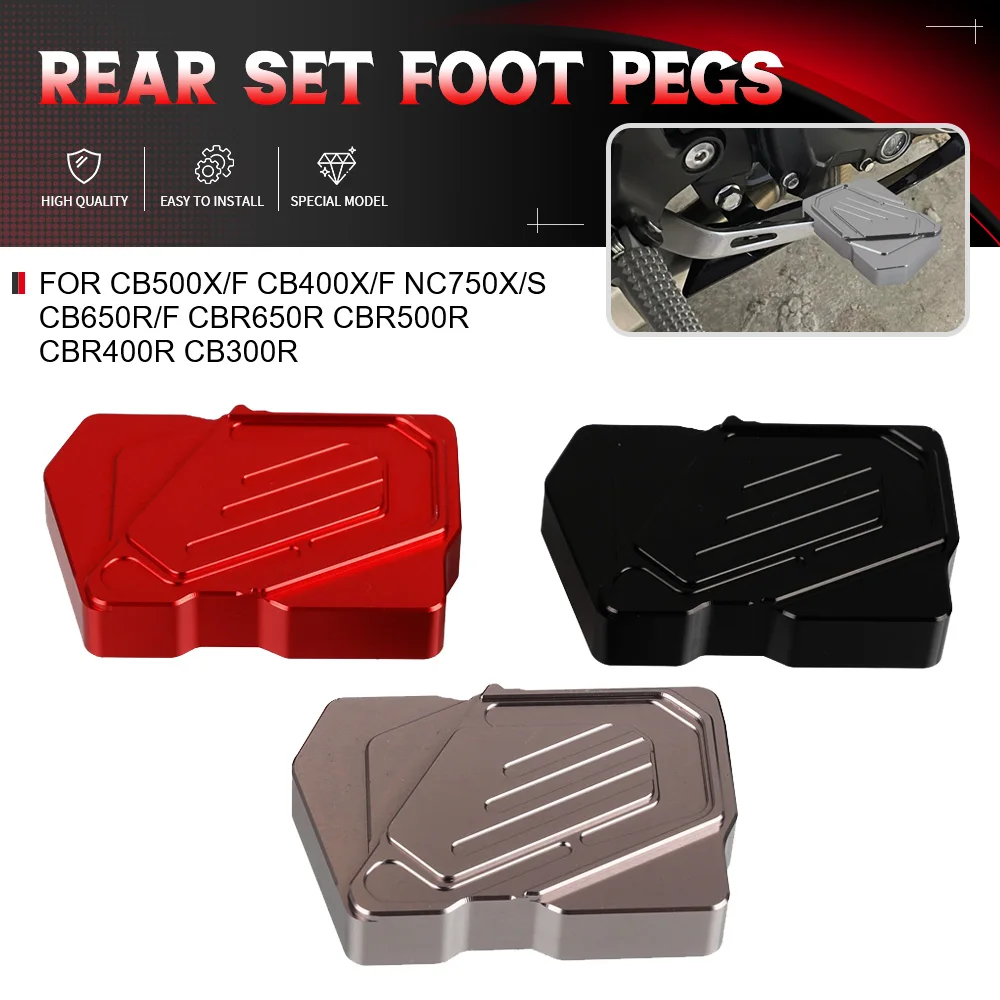 For HONDA CB500X/F CB400X/F NC750X/S CB650R/F CBR650R CBR500R CBR400R CB300R Motorcycle Accessories Rear Set Foot Pegs CB500F
For HONDA CB500X/F CB400X/F NC750X/S CB650R/F CBR650R CBR500R CBR400R CB300R Motorcycle Accessories Rear Set Foot Pegs CB500F