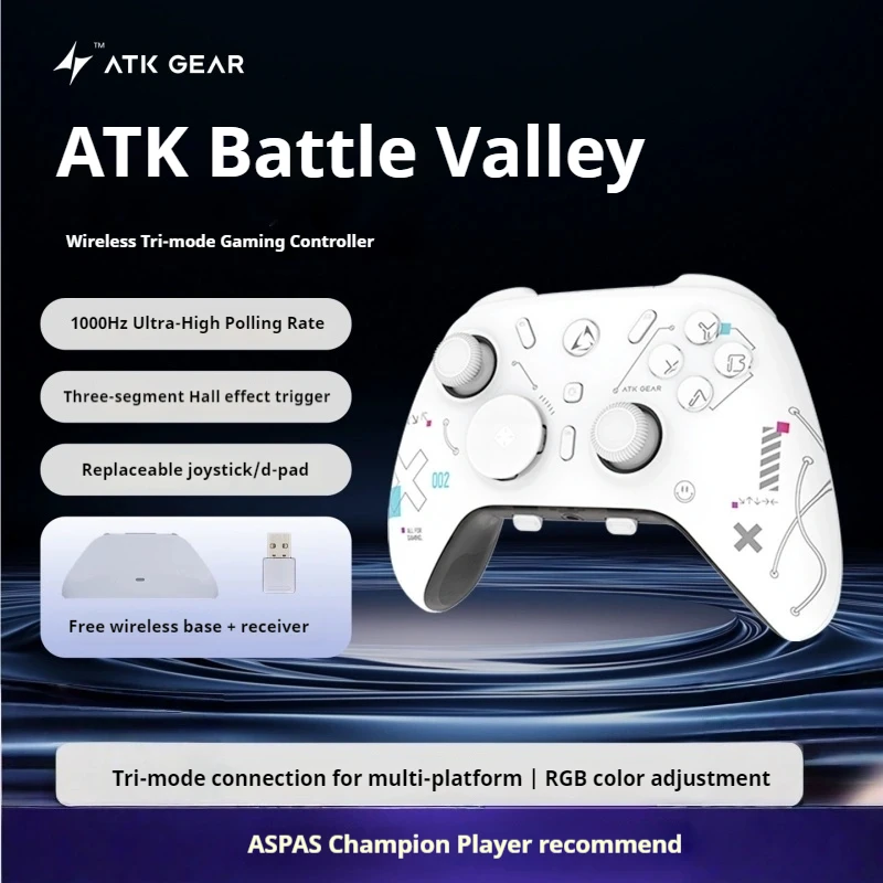 Genuine ATK Liekong Z1V2 Master Edition Wireless Mouse PAW3950Ultra Sensor 500mAh Battery Long Endurance 750IPS Acceleration50G
Genuine ATK Liekong Z1V2 Master Edition Wireless Mouse PAW3950Ultra Sensor 500mAh Battery Long Endurance 750IPS Acceleration50G