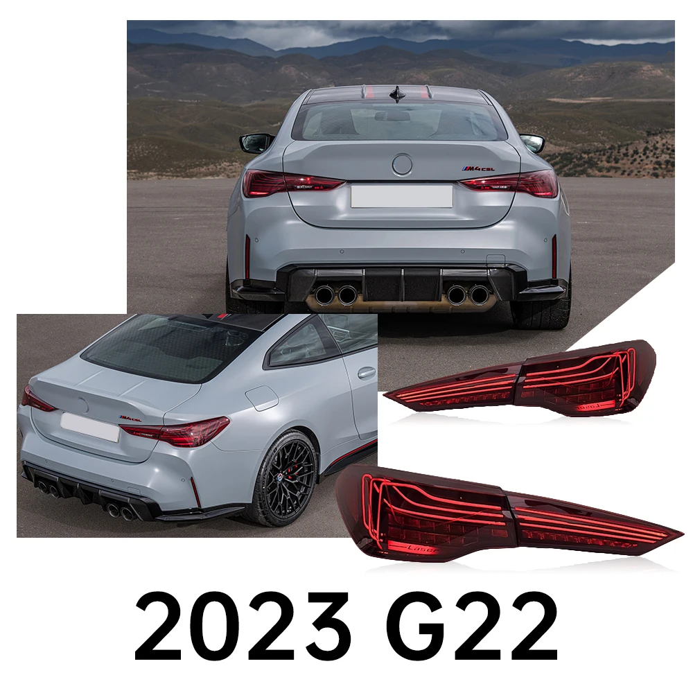 Автомобильный фонарь для BMW 4 серии G22, задний фонарь 2021-2023 420i 430i M440i, светодиодный задний фонарь CSL, автомобильные аксессуары, 4 шт.
Автомобильный фонарь для BMW 4 серии G22, задний фонарь 2021-2023 420i 430i M440i, светодиодный задний фонарь CSL, автомобильные аксессуары, 4 шт.