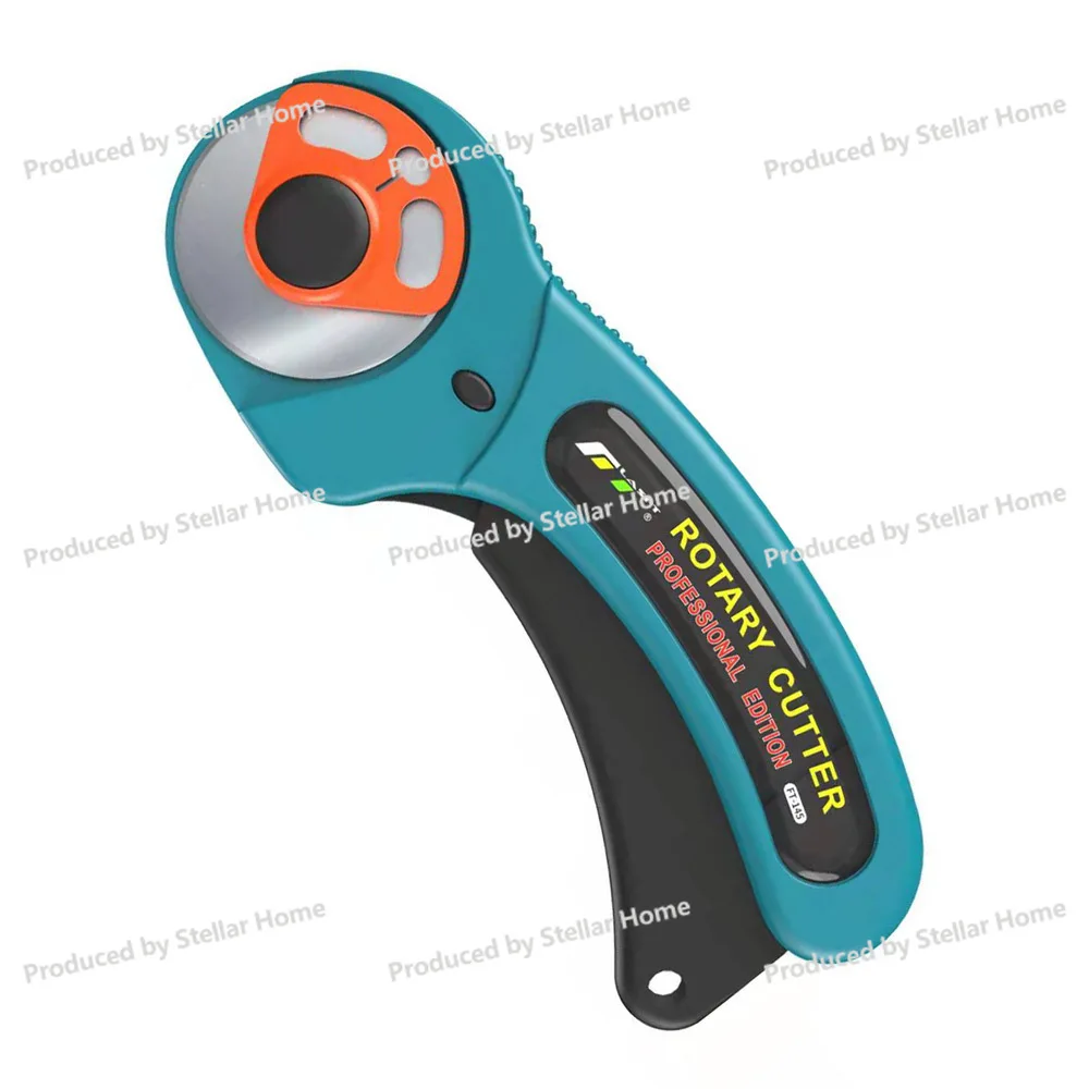 45mm Automatic Locking Carpet Knife Cutting Round Knife Ft-145 Roller Knife Cutting Cloth and Leather
45mm Automatic Locking Carpet Knife Cutting Round Knife Ft-145 Roller Knife Cutting Cloth and Leather