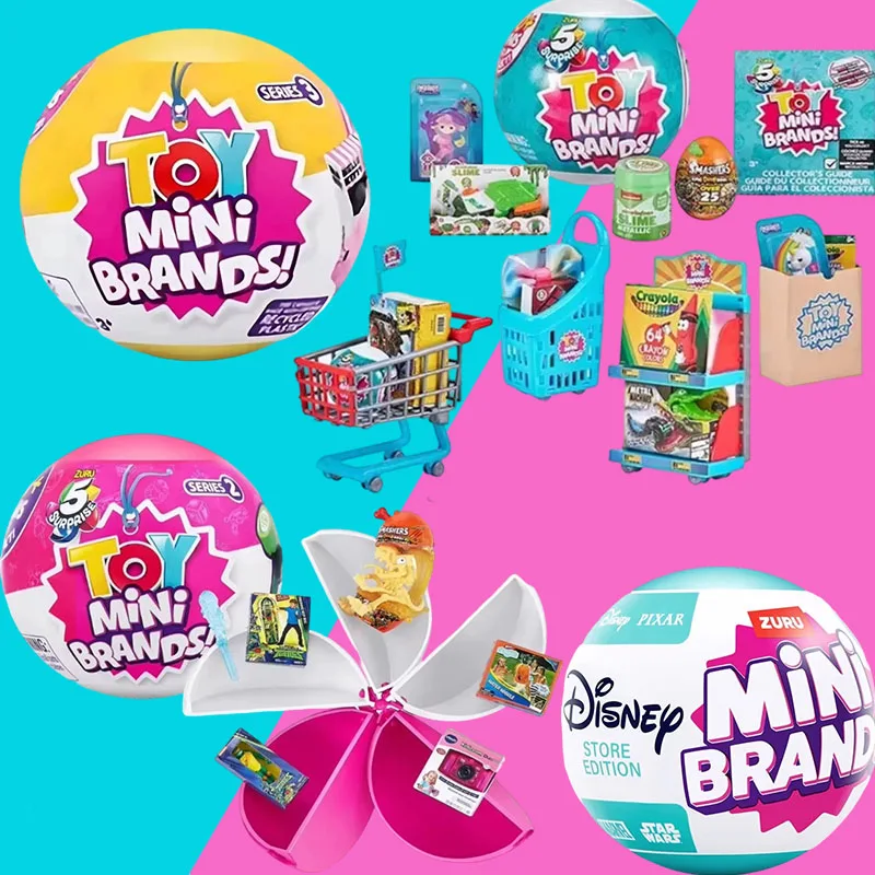 Zuru 5 Surprise Mini Brand Series Twisted Egg Toy Mysterious Blind Box Realistic Miniature Scene Collection Toy
Zuru 5 Surprise Mini Brand Series Twisted Egg Toy Mysterious Blind Box Realistic Miniature Scene Collection Toy