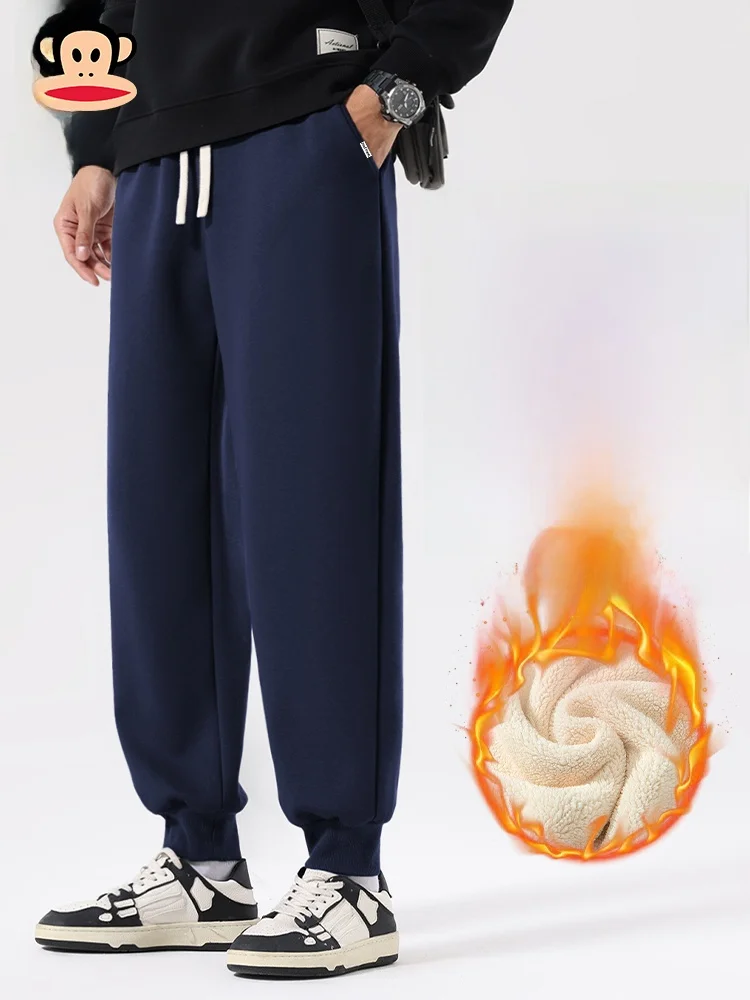 Мужские утепленные спортивные брюки на флисовой подкладке, свободные, удобные, теплые, повседневные, зимние, молодежные, модные
Мужские утепленные спортивные брюки на флисовой подкладке, свободные, удобные, теплые, повседневные, зимние, молодежные, модные