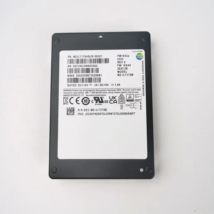 ssd solid state drive PM1643a 1.92t MZILT1T9HBJR-00007 Mixed Use SAS 12G 1.92tb for
ssd solid state drive PM1643a 1.92t MZILT1T9HBJR-00007 Mixed Use SAS 12G 1.92tb for