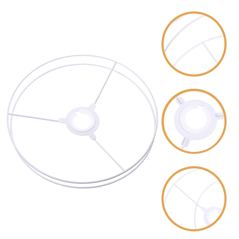 DIY Lampshade Ring Set 20CM Metal Frame for Table Lamp Cover Modern Light Cage Guard Lampshade Frames Lamp Shade Holder
DIY Lampshade Ring Set 20CM Metal Frame for Table Lamp Cover Modern Light Cage Guard Lampshade Frames Lamp Shade Holder