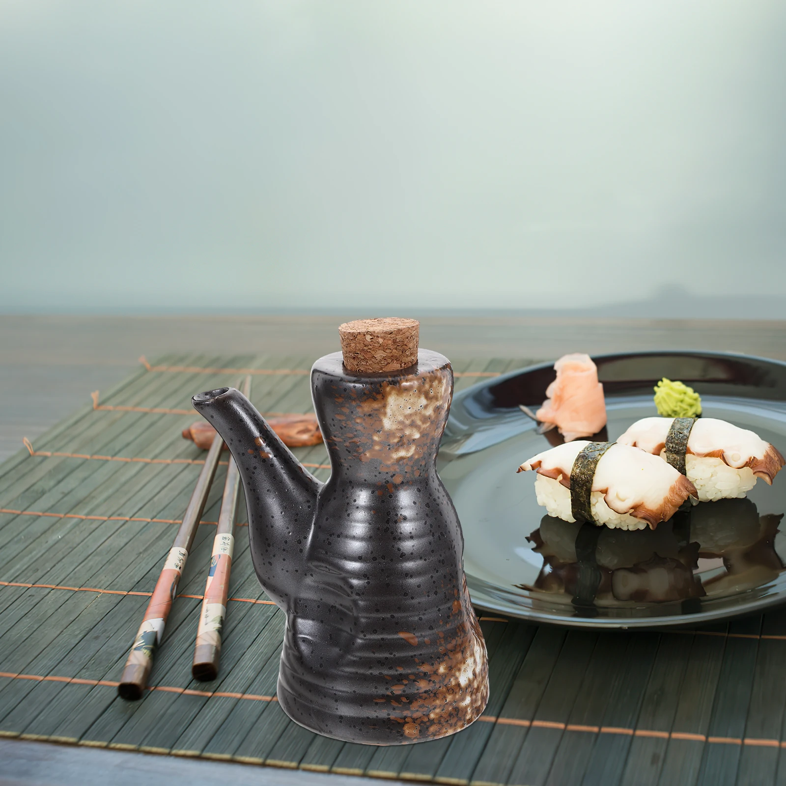 Vintage Style Ceramic Soy Sauce Dispenser Vinegar Bottle Household Oil Pot Spout Leak Proof Kitchen Supplies For Home Restaurant
Vintage Style Ceramic Soy Sauce Dispenser Vinegar Bottle Household Oil Pot Spout Leak Proof Kitchen Supplies For Home Restaurant