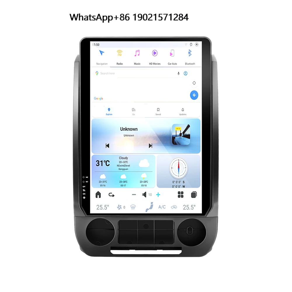 14.4'' Style Android 13 Car Radio GPS Navigation Multimedia DVD Player Radio Video Player for Ford F150 2015-2021 SYNC1
14.4'' Style Android 13 Car Radio GPS Navigation Multimedia DVD Player Radio Video Player for Ford F150 2015-2021 SYNC1