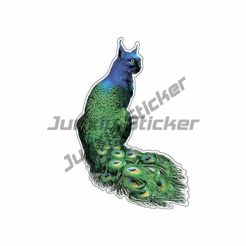 Green Attractive Peacat Peacock-Cat Hybrid Animals Car Stickers Vinyl Helmet RV VAN JDM Car Accessories Graphics
Green Attractive Peacat Peacock-Cat Hybrid Animals Car Stickers Vinyl Helmet RV VAN JDM Car Accessories Graphics