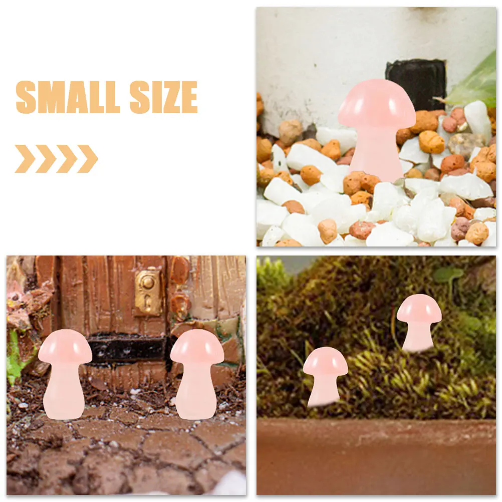 2Pcs Mini Mushroom Shape Stone Garden Ornaments Natural Landscape Decor Durable Stone Adornments for Patio Balcony
2Pcs Mini Mushroom Shape Stone Garden Ornaments Natural Landscape Decor Durable Stone Adornments for Patio Balcony