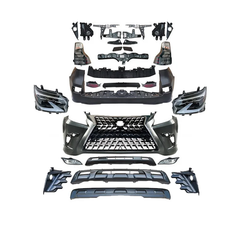 Высокое качество 2010-2018, обновление 2022, комплекты кузова, передние и задние бамперы, решетка фар, задние фонари, комплект кузова для GX GX400 GX460 
Высокое качество 2010-2018, обновление 2022, комплекты кузова, передние и задние бамперы, решетка фар, задние фонари, комплект кузова для GX GX400 GX460