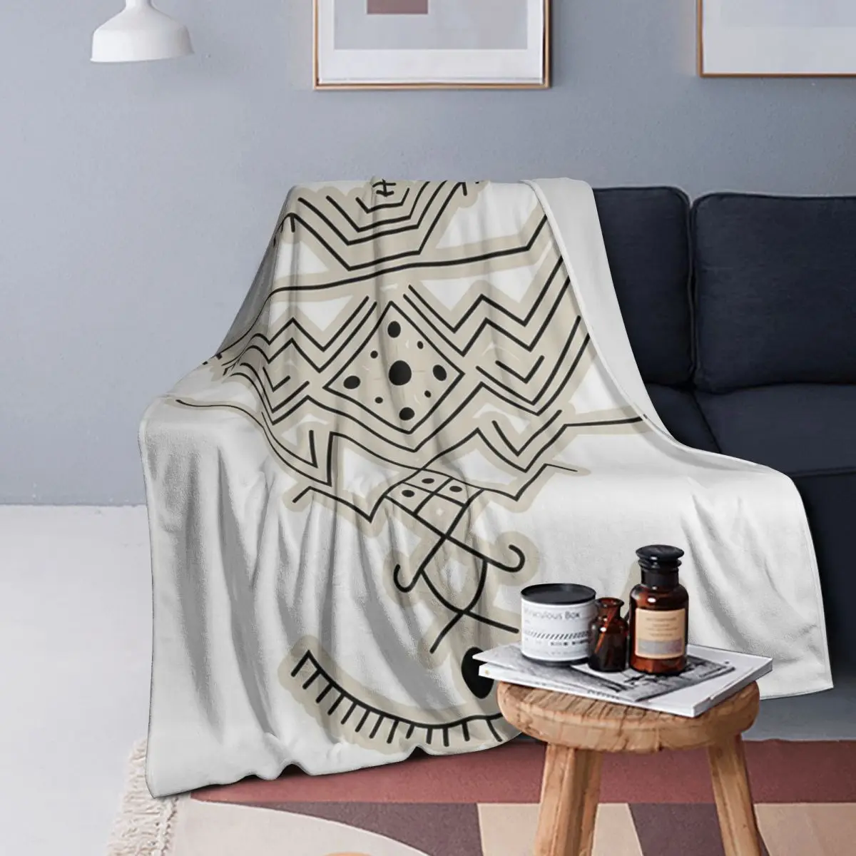 Kabyle Amazigh Motif Geometry Berber Blankets Soft Warm Flannel Throw Blanket Bedding for Living room Picnic Travel Home Couch
Kabyle Amazigh Motif Geometry Berber Blankets Soft Warm Flannel Throw Blanket Bedding for Living room Picnic Travel Home Couch