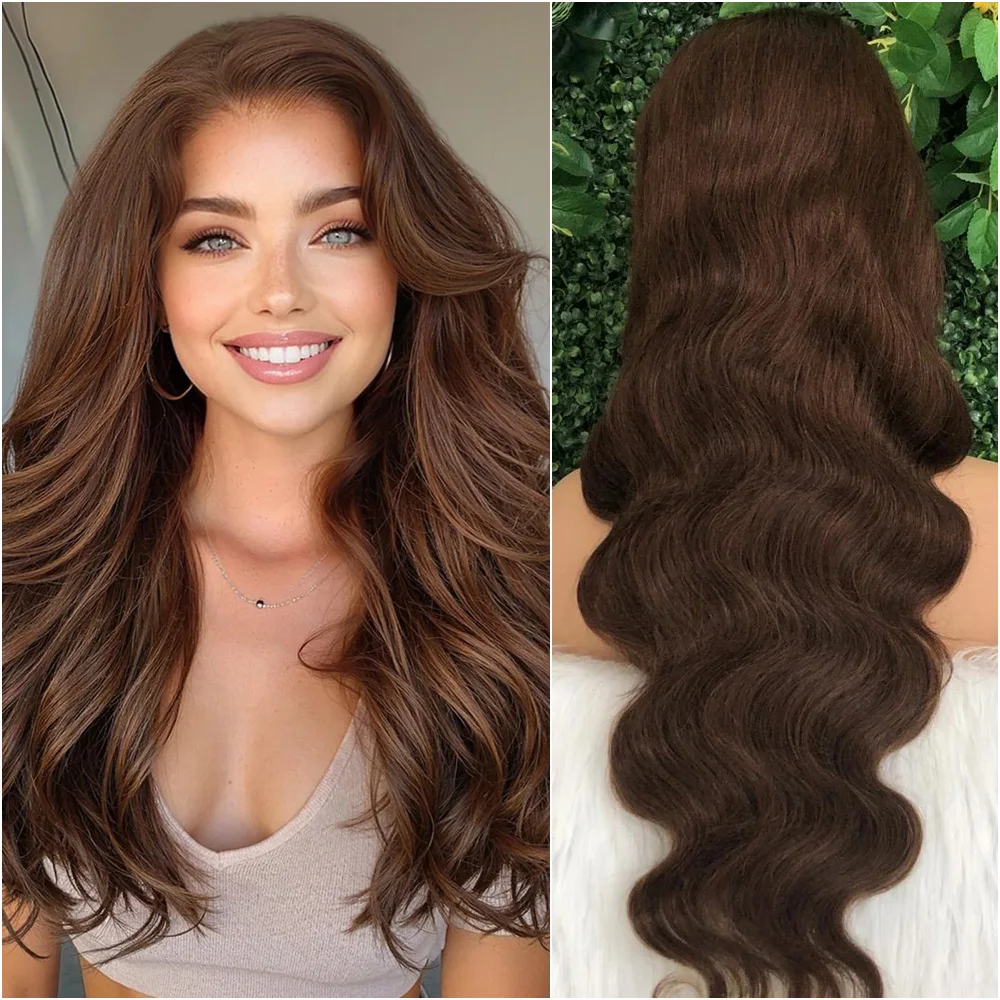 30-40 дюймовые шоколадно-коричневые парики с HD-кружевом 13x4 и 13x6, прозрачные, с цветной волнистой текстурой, плотность 200%
30-40 дюймовые шоколадно-коричневые парики с HD-кружевом 13x4 и 13x6, прозрачные, с цветной волнистой текстурой, плотность 200%