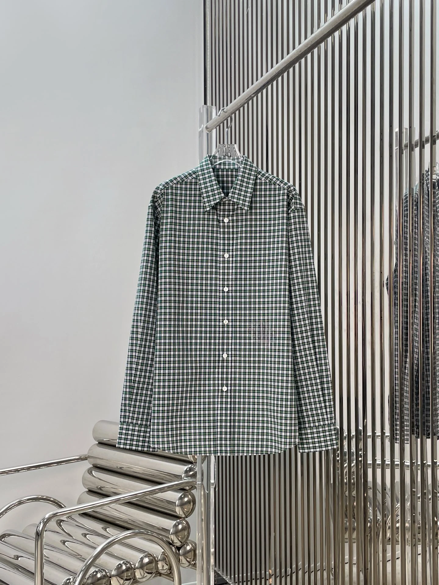 Early Spring Plaid Long Sleeve Casual Women's Shirt Fashionable Commute Style Loose Fit Breathable Cotton Collar Button up
Early Spring Plaid Long Sleeve Casual Women's Shirt Fashionable Commute Style Loose Fit Breathable Cotton Collar Button up