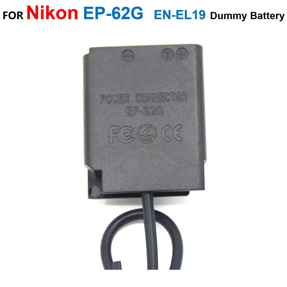 EP-62G DC Coupler Fit Power Supply EN-EL19 ENEL19 Fake Battery For Nikon Coolpix S2500 S3100 S3300 S4100 S4300 S4400 S5300
EP-62G DC Coupler Fit Power Supply EN-EL19 ENEL19 Fake Battery For Nikon Coolpix S2500 S3100 S3300 S4100 S4300 S4400 S5300