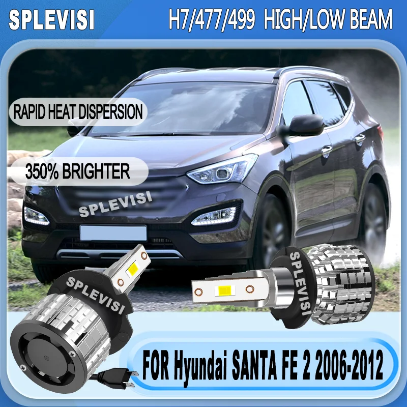See the Road Clearly at Night Rapid Heat Dissipation LED HIGH/LOW BEAM For Hyundai SANTA FE 2 2006 2007 2008 2009 2010 2011 2012
See the Road Clearly at Night Rapid Heat Dissipation LED HIGH/LOW BEAM For Hyundai SANTA FE 2 2006 2007 2008 2009 2010 2011 2012