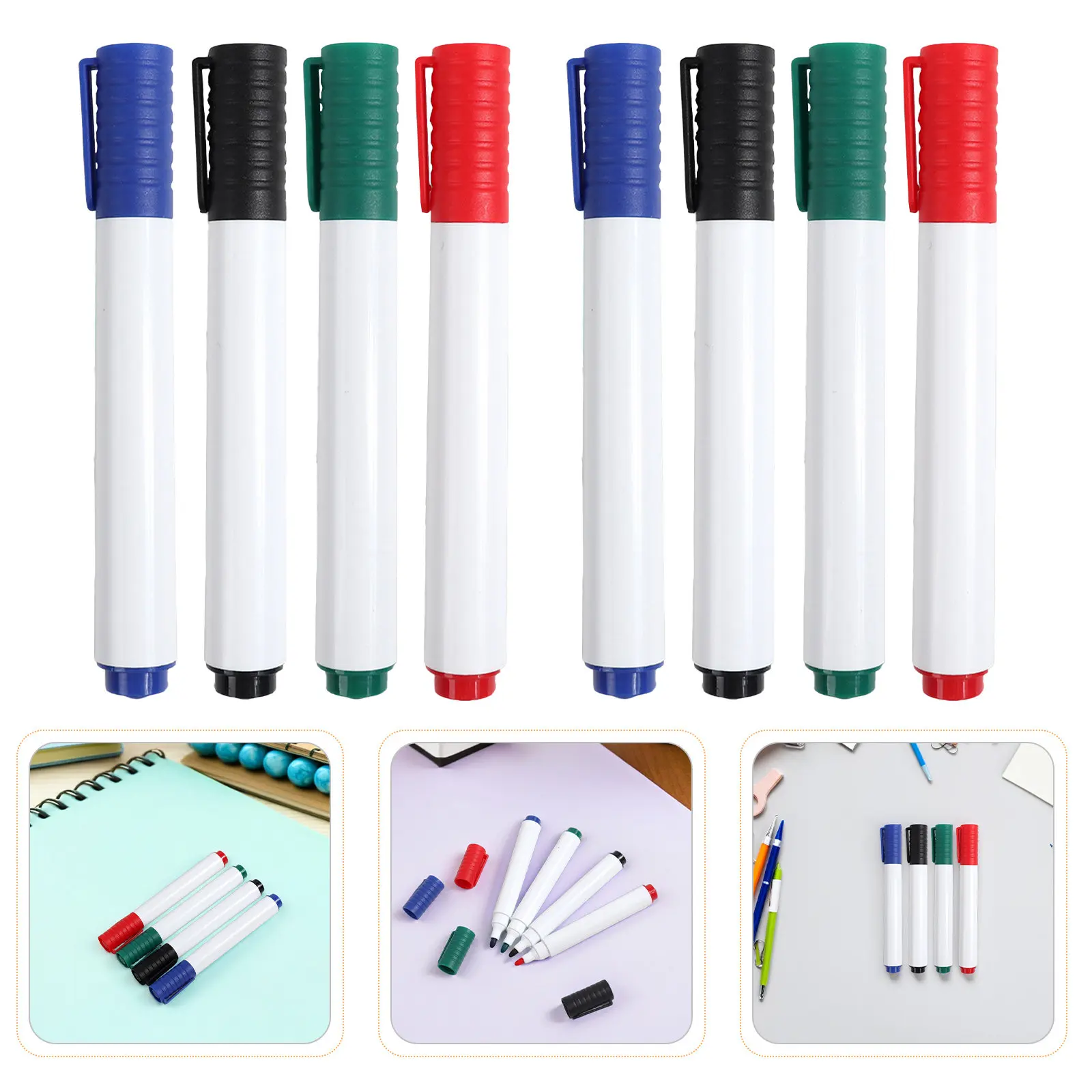 24Pcs Dry Erase Whiteboard Pens Liquid Chalk Markers Bold Tip Washable Fast Dry for School Office Menu Boards Dry-Erase Markers
24Pcs Dry Erase Whiteboard Pens Liquid Chalk Markers Bold Tip Washable Fast Dry for School Office Menu Boards Dry-Erase Markers