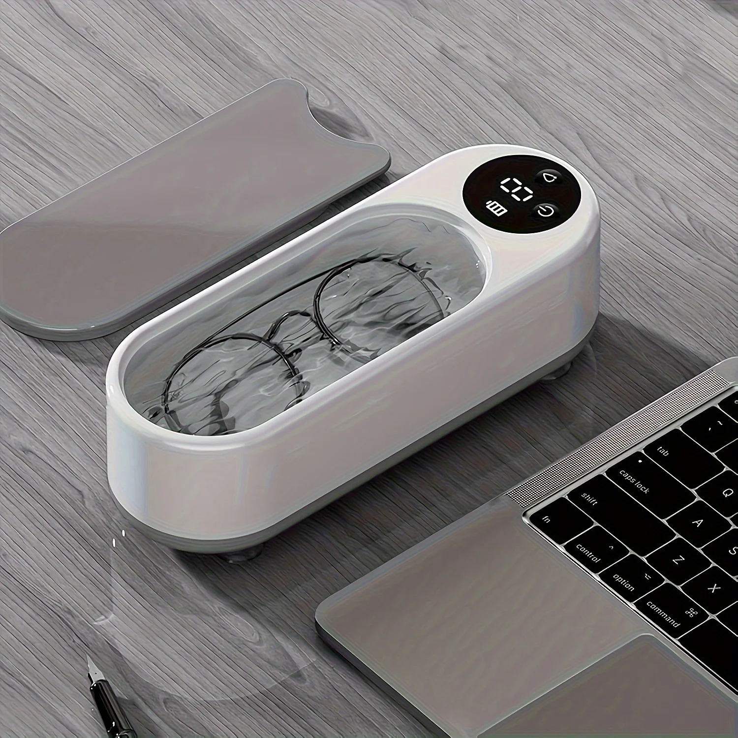 FEIYBA Wireless Vibration Cleaning Machine, Multi-Purpose Cleaner for Glasses Cleaning Machine. Jewelry, Braces, Toothbrushes, W
FEIYBA Wireless Vibration Cleaning Machine, Multi-Purpose Cleaner for Glasses Cleaning Machine. Jewelry, Braces, Toothbrushes, W