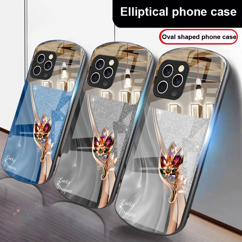 Colorful gemstone pattern For iPhone 16 15 14 13 Plus 12 mini 11 Pro Max XR Xs Max X 7 8 2022 Half mirror elliptical phone case
Colorful gemstone pattern For iPhone 16 15 14 13 Plus 12 mini 11 Pro Max XR Xs Max X 7 8 2022 Half mirror elliptical phone case