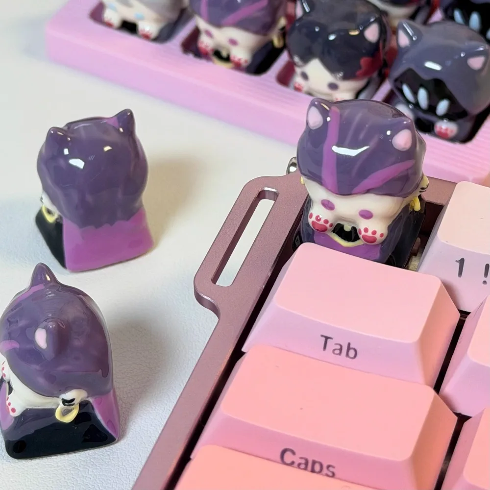 Custom Valorant Keycaps Clove Jett Reyna Sage Anime Cute Cat Artisan Key Caps for Mechanical Keyboard Game Accessory Gift
Custom Valorant Keycaps Clove Jett Reyna Sage Anime Cute Cat Artisan Key Caps for Mechanical Keyboard Game Accessory Gift