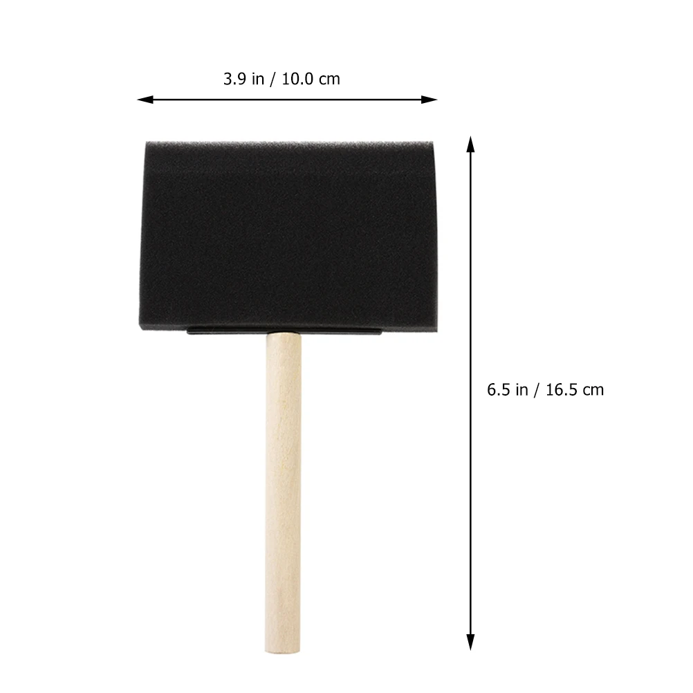 Paint Sponge Brush Set Kids Crafts Supplies Lightweight Durable Handle Absorbing Paint Reduce Dripping Released Pressed Fun Tool
Paint Sponge Brush Set Kids Crafts Supplies Lightweight Durable Handle Absorbing Paint Reduce Dripping Released Pressed Fun Tool