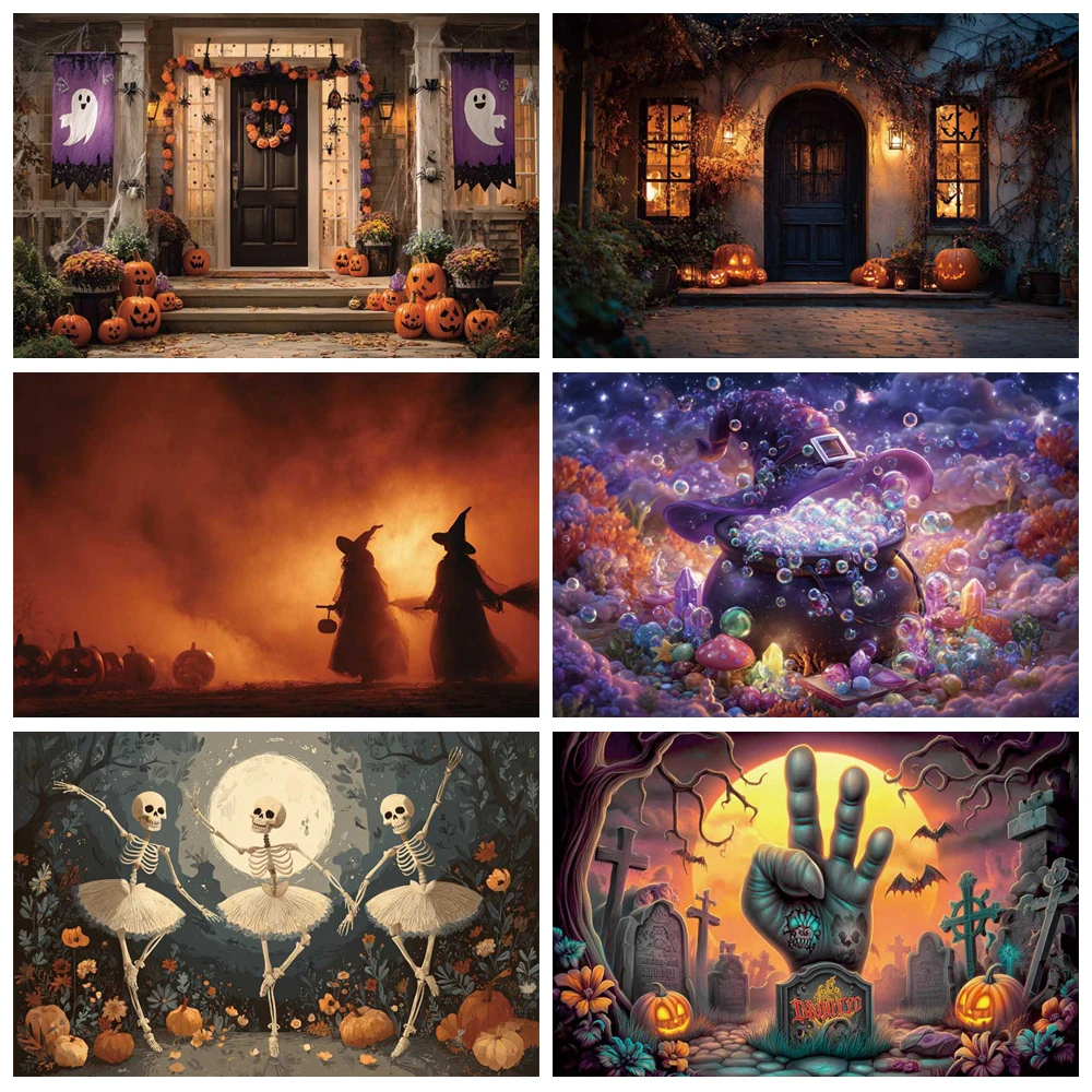 MOON.QG Halloween Photo Background Pumpkin Lantern Ghost Skeleton Backdrops Photography Wallpaper Party Decorations Photozone
MOON.QG Halloween Photo Background Pumpkin Lantern Ghost Skeleton Backdrops Photography Wallpaper Party Decorations Photozone