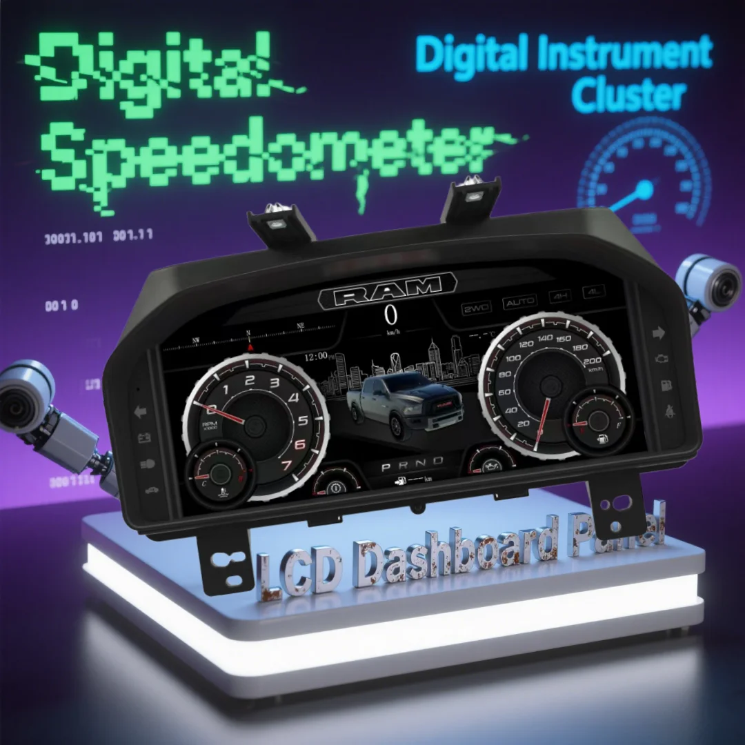 Для Dodge Ram 1500 2500 3500 2013-2018 13,1-дюймовый ЖК-цифровой кластер, панель приборной панели, экран спидометра, виртуальный приборный кластер
Для Dodge Ram 1500 2500 3500 2013-2018 13,1-дюймовый ЖК-цифровой кластер, панель приборной панели, экран спидометра, виртуальный приборный кластер