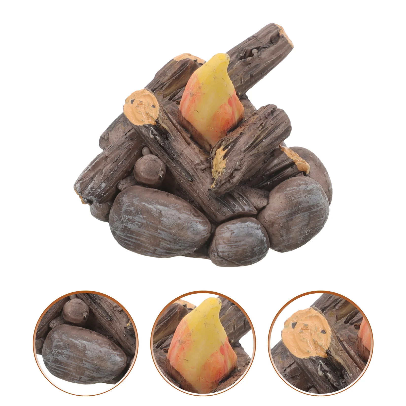 Resin DIY Small Ornaments Bonfire Pile Garden Micro Landscape Landscaping Props Holiday Decoration Handmade Accessories
Resin DIY Small Ornaments Bonfire Pile Garden Micro Landscape Landscaping Props Holiday Decoration Handmade Accessories
