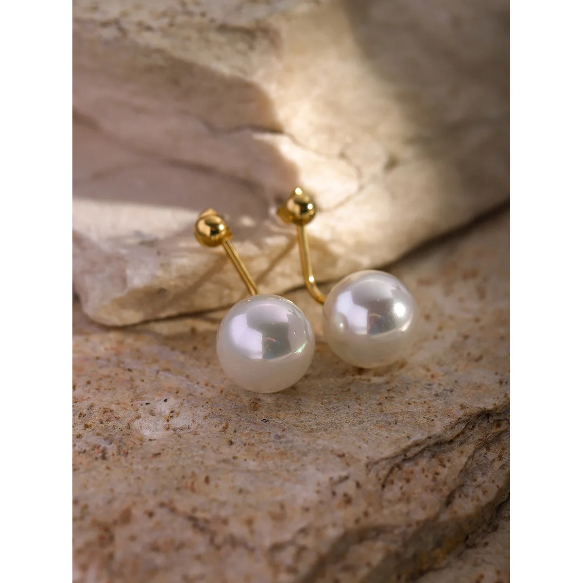 Stainless Steel PVD 18K Gold Plated Tarnish Big Pearl Earrings For Woman Jewelry Wholesale Summer Trendy
Stainless Steel PVD 18K Gold Plated Tarnish Big Pearl Earrings For Woman Jewelry Wholesale Summer Trendy