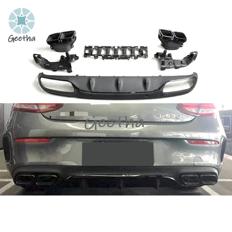 Factory Sales C205 Coupe Modified C63 Style Rear Lip Four Out Tail Lip Tailpipe Rear Lip for Mercedes-Benz C-Class W205
Factory Sales C205 Coupe Modified C63 Style Rear Lip Four Out Tail Lip Tailpipe Rear Lip for Mercedes-Benz C-Class W205