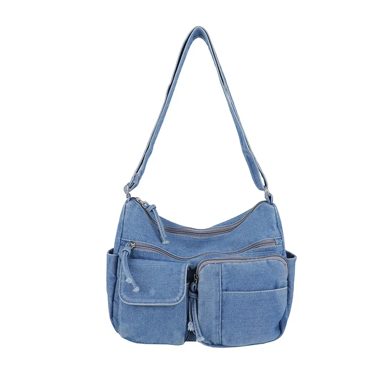 Women's Patchwork Vintage Denim Shoulder Bag Convertible Crossbody Bag Large Capacity Casual Daily Street
Women's Patchwork Vintage Denim Shoulder Bag Convertible Crossbody Bag Large Capacity Casual Daily Street