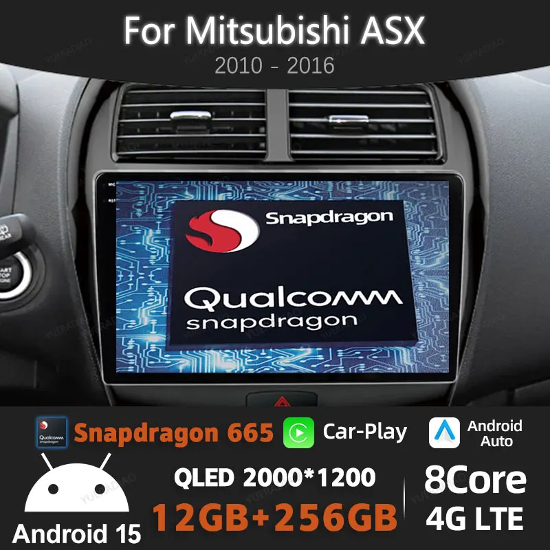 Android 15 Carplay Auto For Mitsubishi ASX 1 2010 2011 2012 2013 2014 2015 2016 Car Radio Multimedia Video Player GPS NAVI 4G BT
Android 15 Carplay Auto For Mitsubishi ASX 1 2010 2011 2012 2013 2014 2015 2016 Car Radio Multimedia Video Player GPS NAVI 4G BT