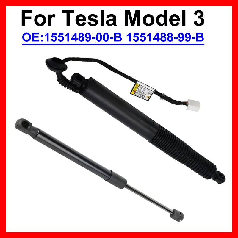 Rear Left and Right Electric Tailgate for 2021-2023 1551488 Liftgate Lift Bracket for Tesla Model 3 Trunk Lid Strut 1 Pair
Rear Left and Right Electric Tailgate for 2021-2023 1551488 Liftgate Lift Bracket for Tesla Model 3 Trunk Lid Strut 1 Pair